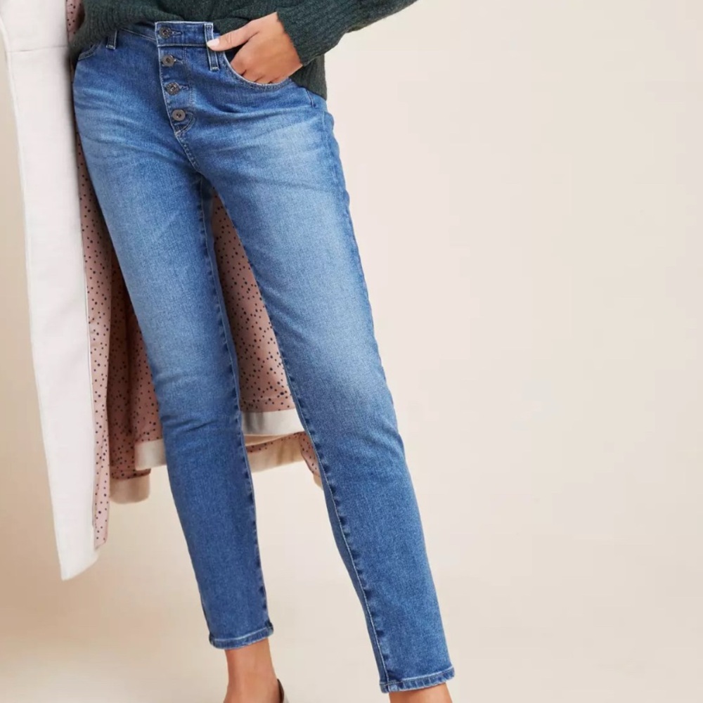 NWT AG Adriano Goldschmied Blue Ankle & Cropped Jeans